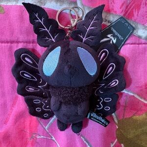 Lunar Moth Plush Keychain by VampireFreaks